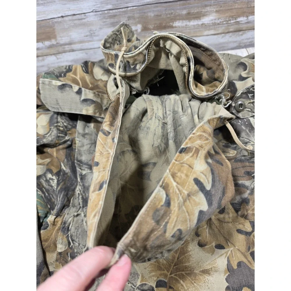 Atlanco M-65 Field‎ Jacket Mens Medium Regular Advantage Timber Camo Made in USA